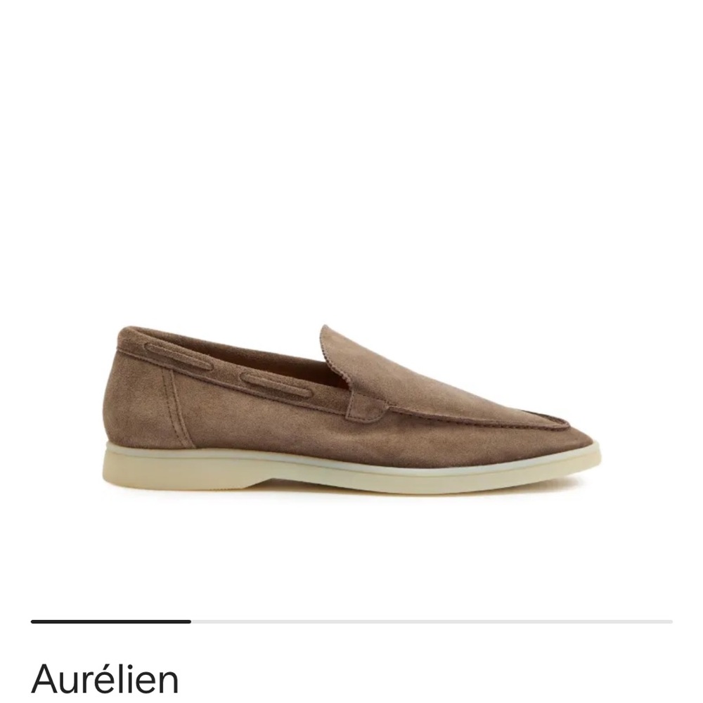Aurelian Brown Suede Loafers for Men - Picture 4 of 5